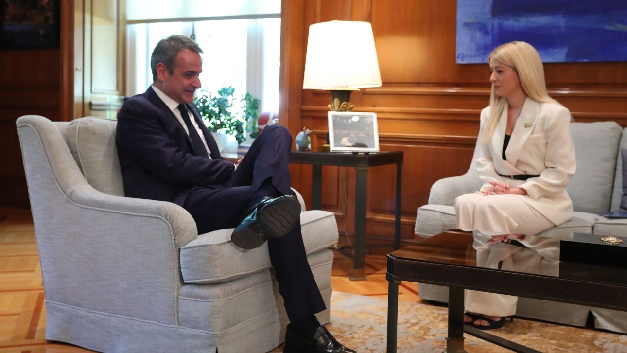 Μητσοτάκης στην Πρόεδρο της Βουλής των Αντιπροσώπων της Κύπρου: Πιο ισχυροί από ποτέ οι δεσμοί μας