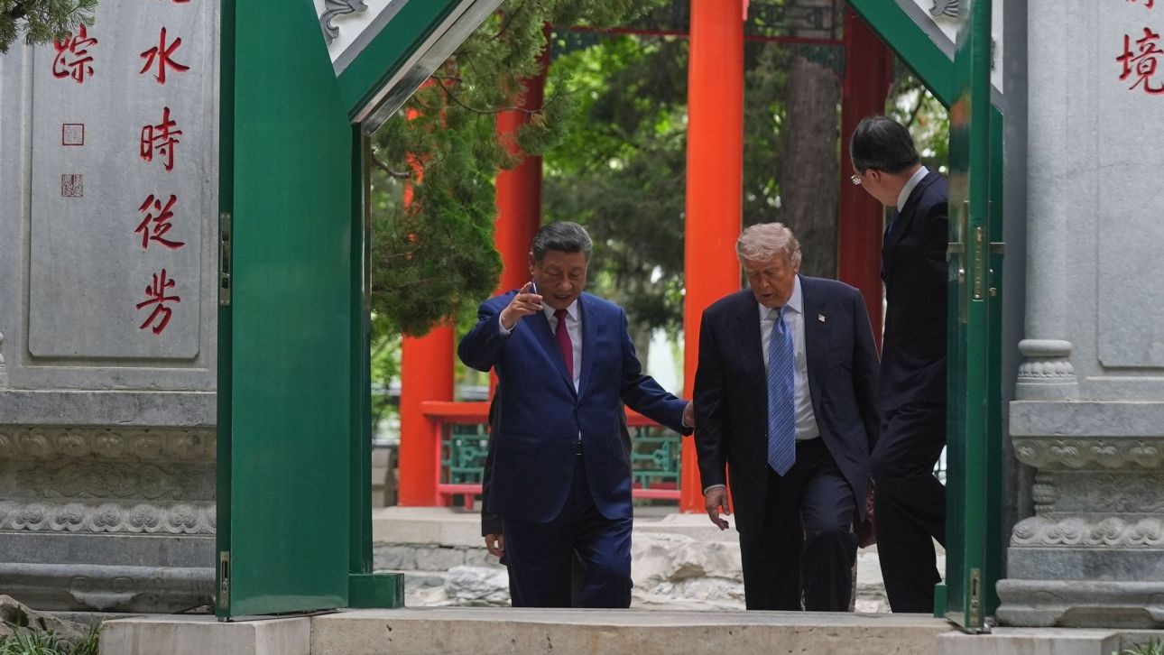 Τραμπ και Σι στο Ζονγκνανχάιν, στο συγκρότημα - φρούριο της κινεζικής ηγεσίας