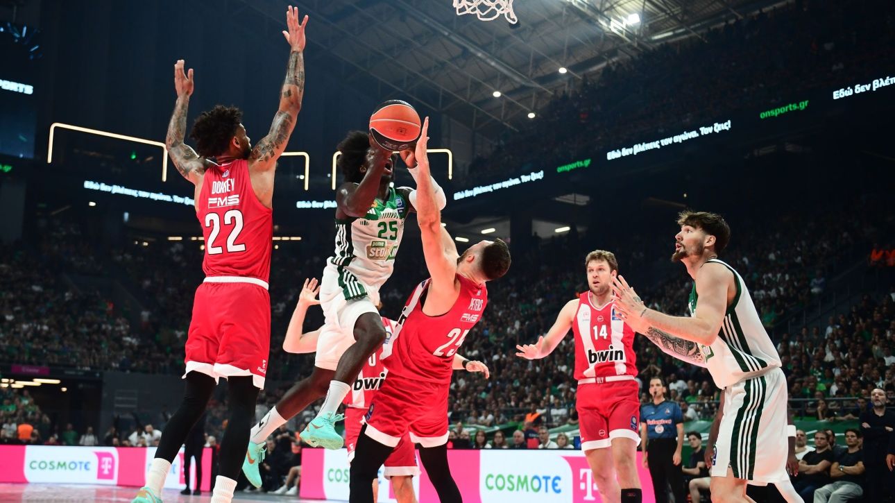 Παναθηναϊκός - Ολυμπιακός 93-86: Παράταση στην... αγωνία και