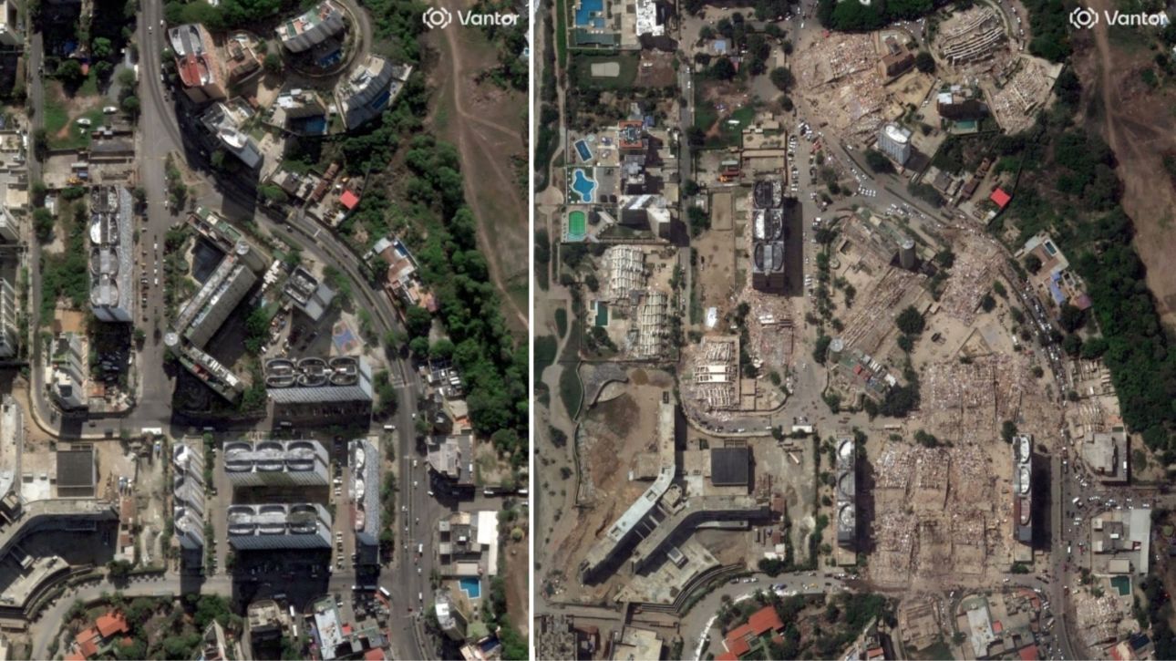 &Beta;&epsilon;&nu;&epsilon;&zeta;&omicron;&upsilon;έ&lambda;&alpha;: &Delta;&rho;&alpha;&mu;&alpha;&tau;&iota;&kappa;έ&sigmaf; &epsilon;&iota;&kappa;ό&nu;&epsilon;&sigmaf; &mu;&epsilon;&tau;ά &tau;&omicron;&nu; &delta;&iota;&pi;&lambda;ό &sigma;&epsilon;&iota;&sigma;&mu;ό- &Beta;ί&nu;&tau;&epsilon;&omicron; &alpha;&pi;ό drone &kappa;&alpha;&tau;&alpha;&gamma;&rho;ά&phi;&epsilon;&iota; &beta;&iota;&beta;&lambda;&iota;&kappa;ή &kappa;&alpha;&tau;&alpha;&sigma;&tau;&rho;&omicron;&phi;ή