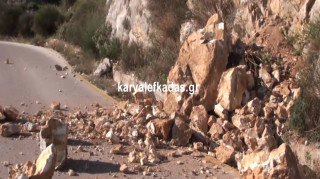 Οι πρώτες εικόνες από τις καταστροφές στη Λευκάδα