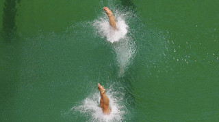 Ρίο 2016: Πράσινο το νερό στην πισίνα των καταδύσεων