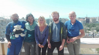 Στη Θεσσαλονίκη μέλη της πορείας για ειρήνη στο Χαλέπι