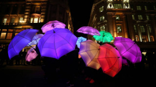 Φεστιβάλ Lumiere: Φαντασμαγορία φωτός στους δρόμους του Λονδίνου