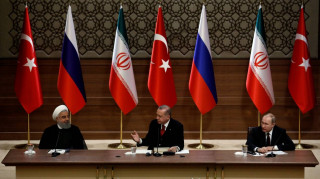 Ερντογάν, Πούτιν και Ροχανί υπέρ μιας «σταθερής εκεχειρίας» στη Συρία