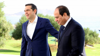 Συμφωνία Τσίπρα - αλ Σίσι για κλείσιμο των διαπραγματεύσεων για την ΑΟΖ εντός του έτους
