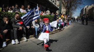 25η Μαρτίου: Στιγμιότυπα πριν την παρέλαση