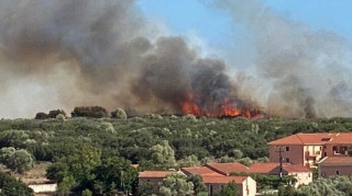 Δύο πύρινα μέτωπα σε Κεφαλονιά και Ηλεία 