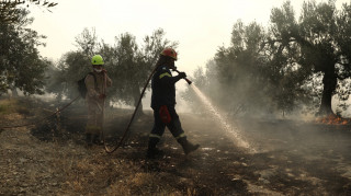 Ο χάρτης πρόβλεψης κινδύνου πυρκαγιάς για σήμερα Σάββατο 