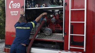 Φωτιά στη Χασιά: Επί ποδός ισχυρή δύναμη της Πυροσβεστικής