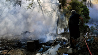 Φωτιά στη Ζήρια Αχαΐας: Απομακρύνθηκαν 100 παιδιά από κατασκήνωση