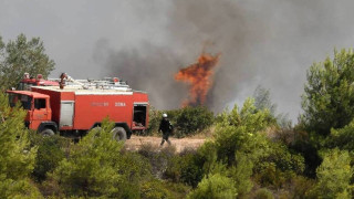 Φωτιά σε δύσβατο σημείο στο Μαστιχάρι της Κω