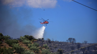 Λακωνία: Αναγκαστική προσγείωση ελικοπτέρου Erickson λόγω βλάβης