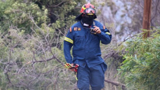 Στο νοσοκομείο πυροσβέστης που επιχειρούσε στη φωτιά στον Αετό Μεσσηνίας