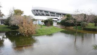 Πλημμύρισε το ΣΕΦ μετά τις έντονες βροχοπτώσεις