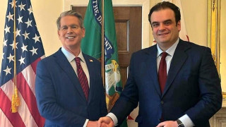Τετ α τετ Πιερρακάκη με τον Αμερικανό ομόλογό του Μπέσεντ - Στο επίκεντρο η οικονομική συνεργασία