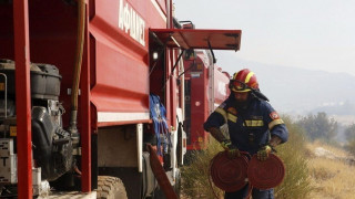 Θεσσαλονίκη: Οριοθετήθηκε η πυρκαγιά στο Κάτω Σχολάρι
