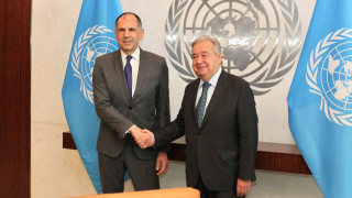 ΟΗΕ: Συνάντηση Γεραπετρίτη - Γκουτέρες στο πλαίσιο της άτυπης συνάντησης για το Κυπριακό