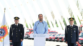 Κεφαλογιάννης: Με την ολοκλήρωση του ΑΙΓΙΣ το Πυροσβεστικό Σώμα θα διαθέτει 1.400 νέα οχήματα