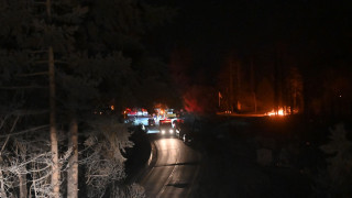 Φενεός Κορινθίας: Χωρίς ενεργό μέτωπο η φωτιά, αλλά με ολονύκτια επιφυλακή