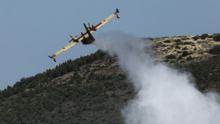 Νέα αναγκαστική προσθαλάσσωση πυροσβεστικού αεροσκάφους στον Κορινθιακό - Σώοι οι δύο πιλότοι