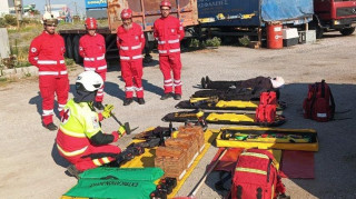 Ελληνικός Ερυθρός Σταυρός: Εκπαίδευση εθελοντών για ασφαλή απεγκλωβισμό θυμάτων από τροχαία