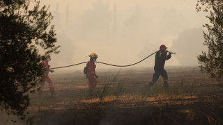 Φωτιά στην Χίο: Δεύτερο μήνυμα του 112 - Εκκενώνονται τα χωριά Λεπτόποδα και Καμπιά