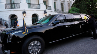 Η λιμουζίνα του Πούτιν εναντίον του «Θηρίου» του Τραμπ