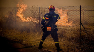 Χωρίς ενεργό μέτωπο η φωτιά στην Βάλια Κάλντα