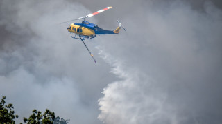 Φωτιά στο Μυρόφυλλο Τρικάλων - Επιχειρούν εναέρια μέσα