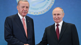 Το εγκώμιο του Ερντογάν έπλεξε ο Πούτιν στη συνάντησή τους στην Κίνα - Πυρετός διμερών διαβουλεύσεων