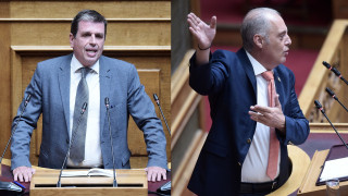 Καβγάς Καιρίδη - Βελόπουλου στη Βουλή για το μεταναστευτικό με βαριές εκφράσεις