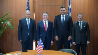 Συνάντηση Κικίλια με τον Αμερικανό ΥΠΕΣ: «Η συνεργασία με τις ΗΠΑ θα φέρει ανάπτυξη στη ναυτιλία»