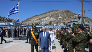 Τασούλας από Καστελλόριζο: «Θα προασπίσουμε τα κυριαρχικά μας δικαιώματα»