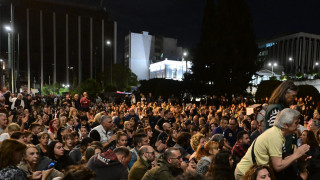 Αποκαταστάθηκε η κυκλοφορία στη Βασιλίσσης Αμαλίας μετά τη συγκέντρωση για τον Πάνο Ρούτσι