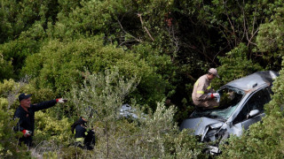 Εύβοια: Αυτοκίνητο έπεσε σε χαράδρα 150 μέτρων - Νεκρός ένας από τους δύο επιβάτες