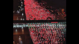 Κίνα: Το μεγαλύτερο μποτιλιάρισμα στον κόσμο - Ουρές δεκάδων χιλιομέτρων σε σταθμό διοδίων