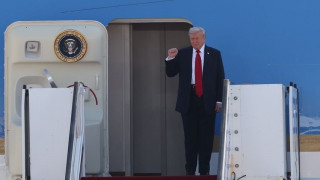 Η άφιξη του Ντόναλντ Τραμπ στο Τελ Αβίβ: «Θα ήμουν περήφανος να επισκεφτώ τη Γάζα»