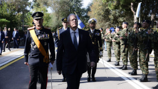 28η Οκτωβρίου: Το μήνυμα Τασούλα στον πιλότο F-16 - «Πάντα ψηλά, κύριε επισμηναγέ, πάντα ψηλότερα»