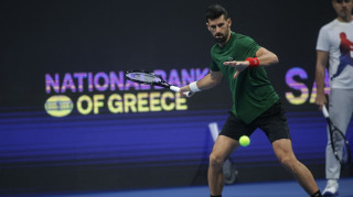 Hellenic Championship ATP 250: Το «ζέσταμα» του Τζόκοβιτς πριν από τον μεγάλο τελικό με τον Μουζέτι