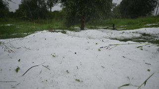 Σφοδρή χαλαζόπτωση στην Αργολίδα - Μεγάλες ζημιές σε καλλιέργειες