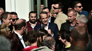 Ο Κυριάκος Μητσοτάκης θα ψηφίσει αύριο στα Πετράλωνα για τις εσωκομματικές εκλογές της ΝΔ