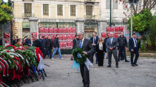 Τασούλας: Η φωνή του Πολυτεχνείου γίνεται σήμερα χρέος