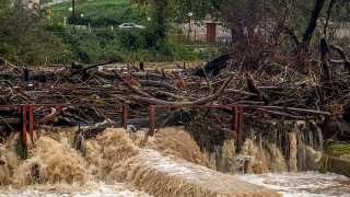 Ξεπέρασε τα 400 χιλιοστά το ύψος βροχής στα ορεινά της Ηπείρου τα τελευταία 24ωρα