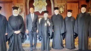Οικουμενικός Πατριάρχης: Συνάντηση με αμερικανό πρέσβη και Αρχιεπίσκοπο Αμερικής για τη Χάλκη