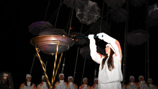 Η Θεσσαλονίκη υποδέχτηκε την Ολυμπιακή Φλόγα των Χειμερινών Ολυμπιακών Αγώνων