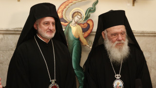 Συνάντηση Αρχιεπισκόπου Ιερωνύμου με τον Αρχιεπίσκοπο Αμερικής με επίκεντρο την ελληνική ομογένεια