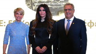 Στο δείπνο για τα 50 χρόνια του ΣΕΒΕ στη Θεσσαλονίκη η Κίμπερλι Γκίλφοϊλ