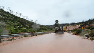 Κακοκαιρία Byron: Στη Μάνδρα έπεσε το μεγαλύτερο ύψος βροχής του τριημέρου σύμφωνα με το Meteo