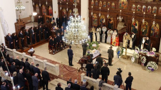 Λευκωσία: «Ύστατο χαίρε» στον πρώην πρόεδρο της Κύπρου Γιώργο Βασιλείου